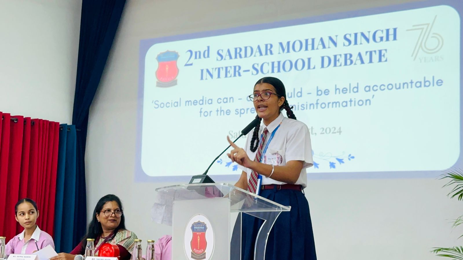 Modern School Hosts 2nd Sardar Mohan Singh Inter-School Debate! at Modern Senior Secondary School, Patiala - image 8